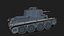 Pz Kpfw 38t LowPoly isometric