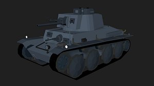 pz kpfw 38t 3D