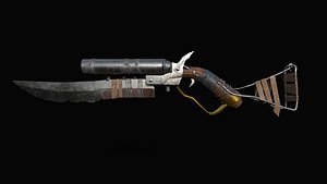 Craft Shotgun 3D model