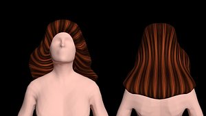 Free tantalizing woman's hair