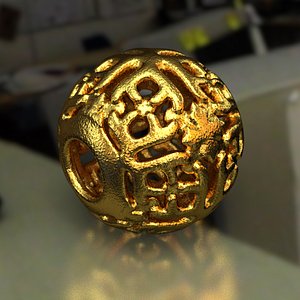 3D jewelry charm pa