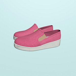 women loafers 3D model