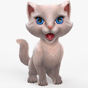 Cartoon Cat 3D model