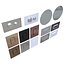 Flush Plate Set 2 for Installation Buttons Geberit