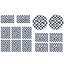 Flush Plate Set 2 for Installation Buttons Geberit
