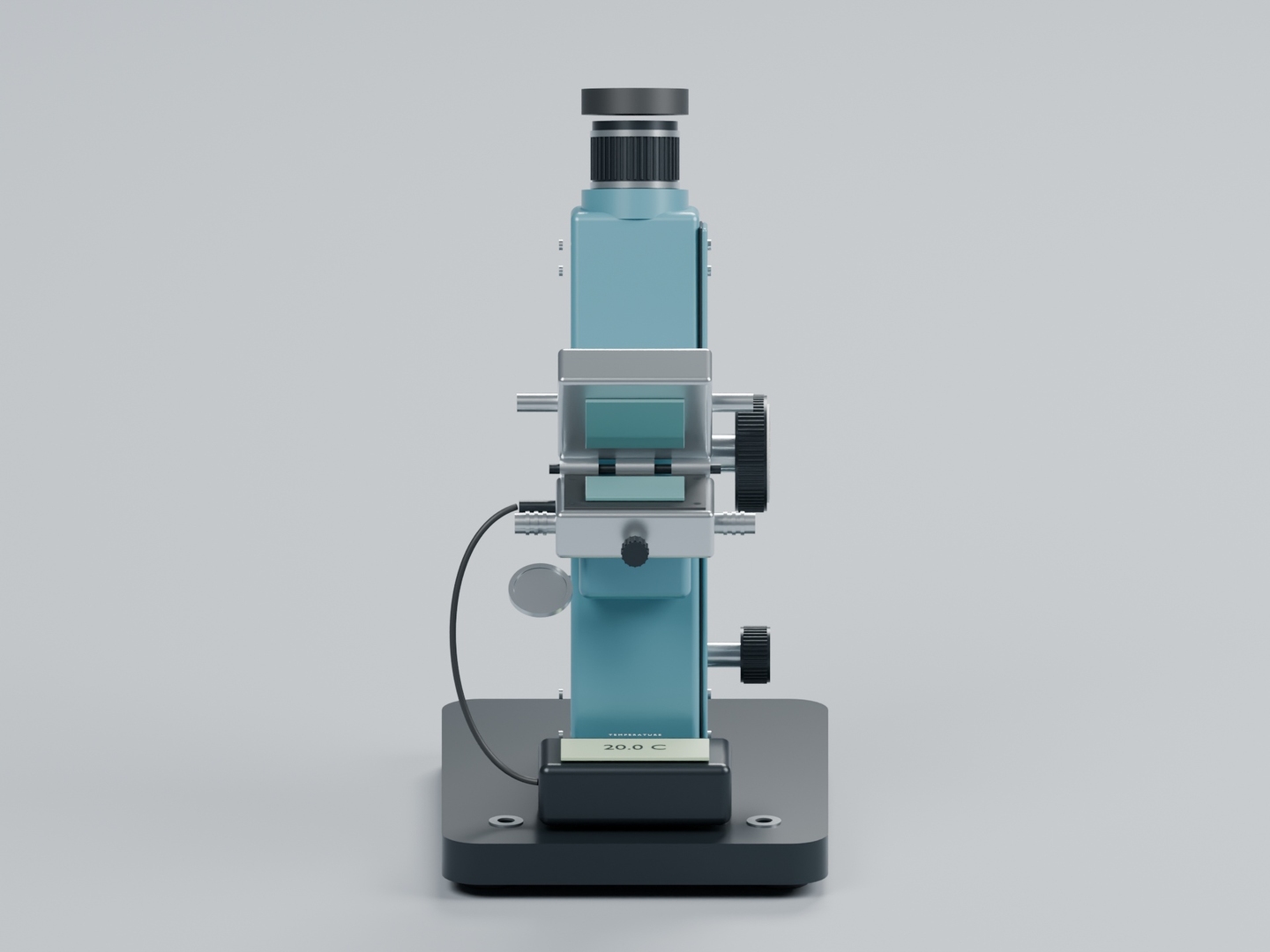3D Abbe Bench Refractometer With Hinged Prism And Adjustable Eyepiece ...