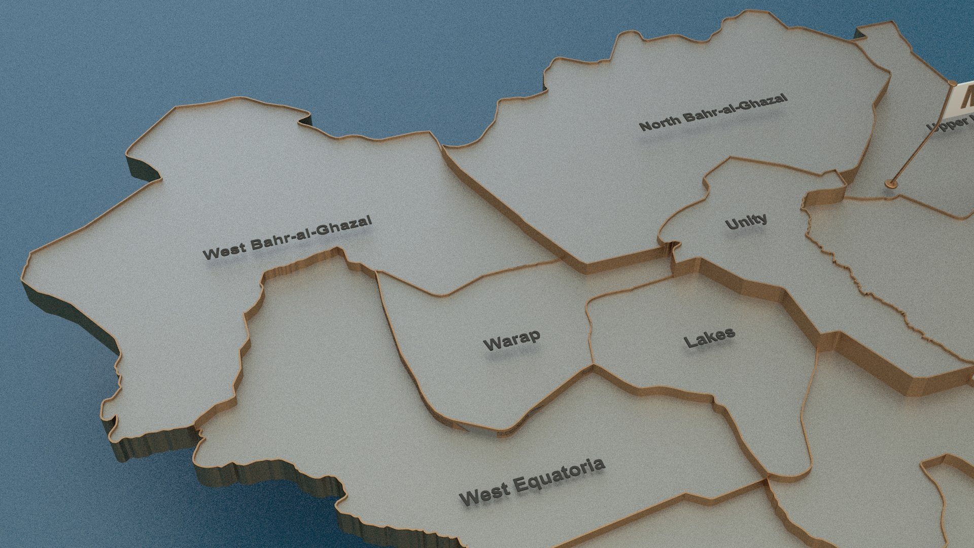3D Model Provinces State Cities - TurboSquid 1692241