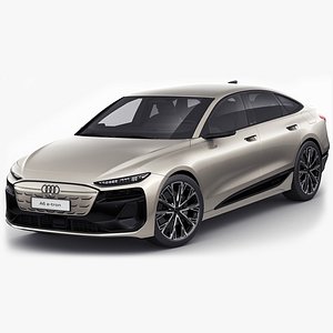 Audi A6 e-tron sportback 2025 3D