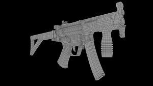 3D hk gun heckler koch model