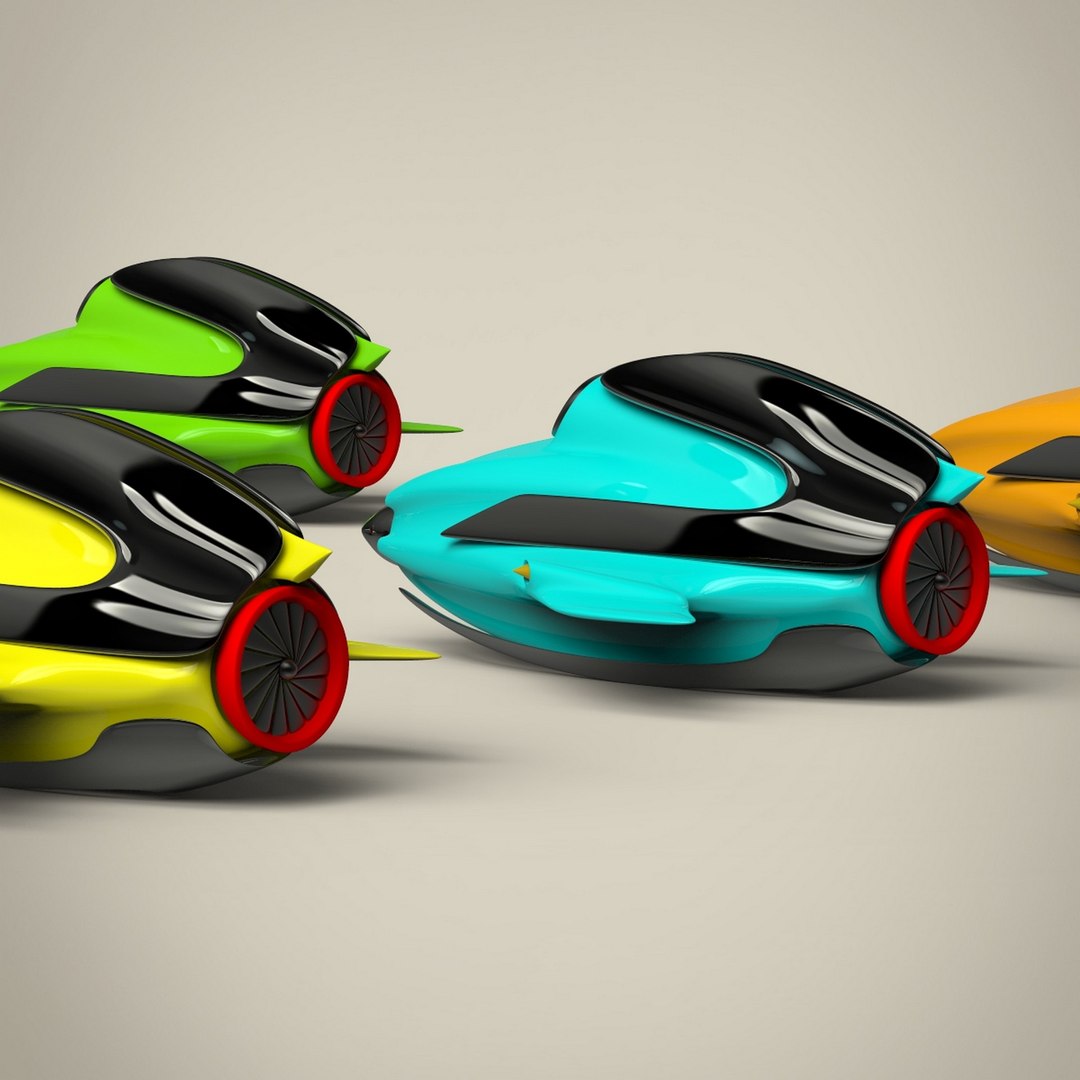 Spacecraft Set 3D Model TurboSquid 2295944