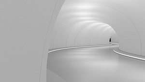 3D Sci Fi Tunnel