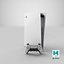 3D PlayStation 5 With DualSense Controller model
