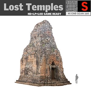 3d model lost temples 16k