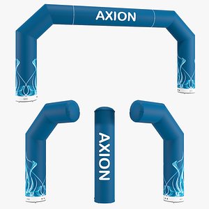 axion zip-off 800-80 inflatable 3D
