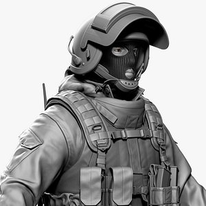 Russian Special Force Soldier Zbrush