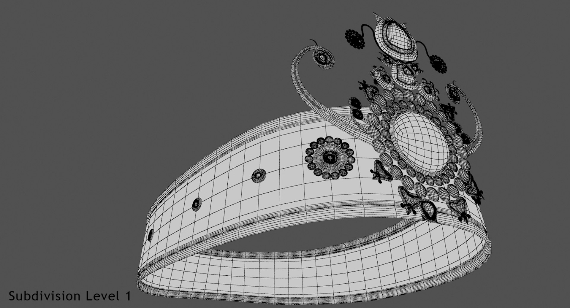 Gold Crown Model - TurboSquid 1374900