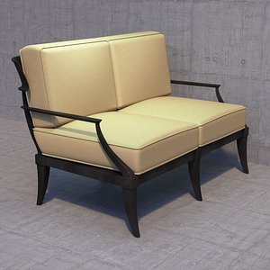 3d restoration hardware sofa model