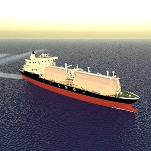 lng tanker model