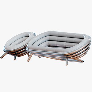 Sofa e poltrona Riluc