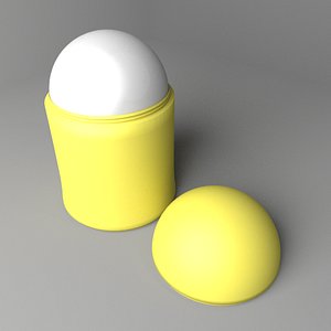3D roll-on bottle 1 model