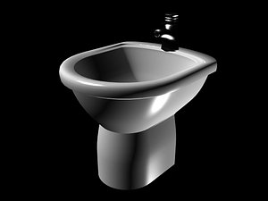 3d model bidet