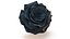 3D Realistic Black Rose 3D Model - High-Quality 4K PBR Asset model