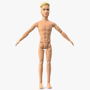 Barbie Ken GTD90 Rigged Fur