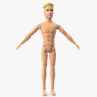 Barbie Ken GTD90 Rigged Fur