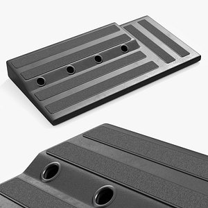 3D Hard Pedal Board for Guitar Effects model