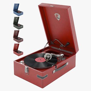 Gramophone PT-3 3D model