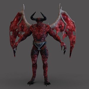3D Demon Character