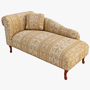 3d chaise lounge model
