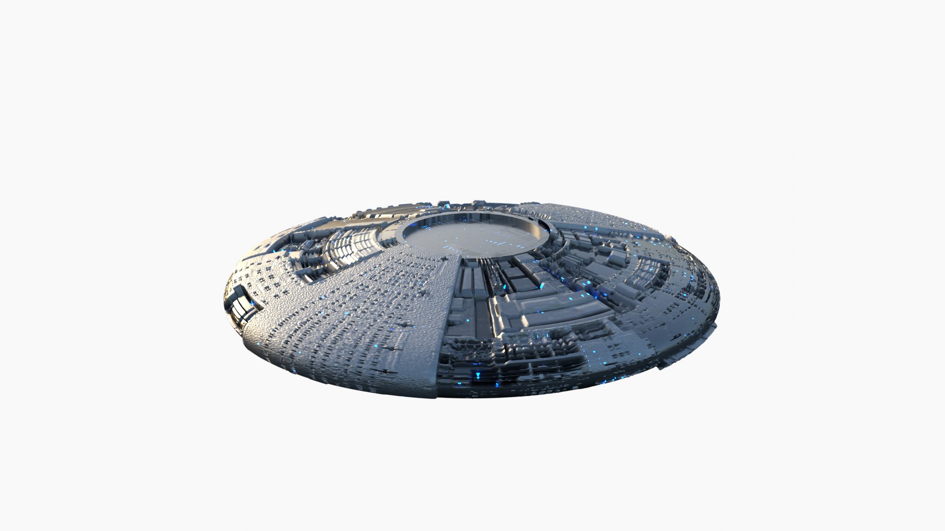 3D UFO Alien Spaceship - TurboSquid 2209062