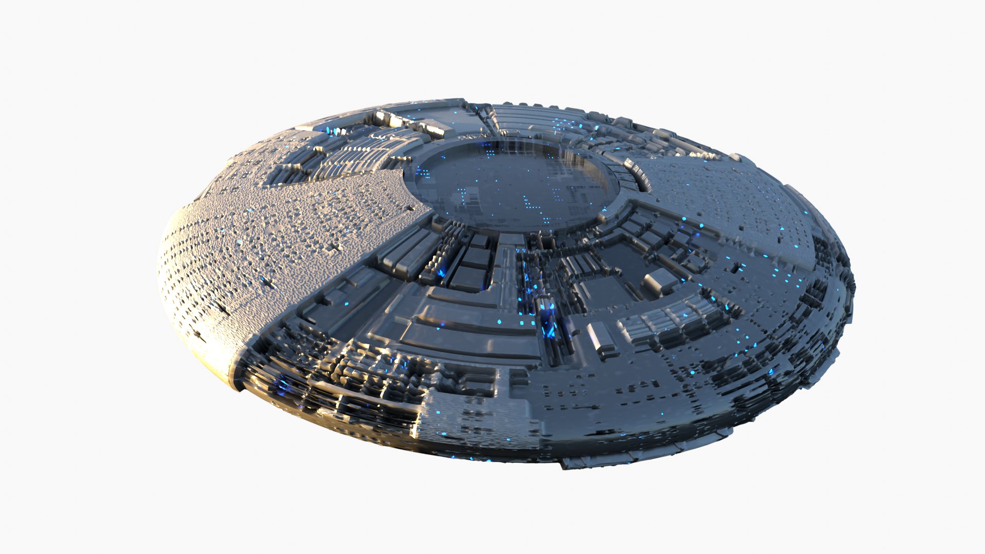 3D UFO Alien Spaceship - TurboSquid 2209062