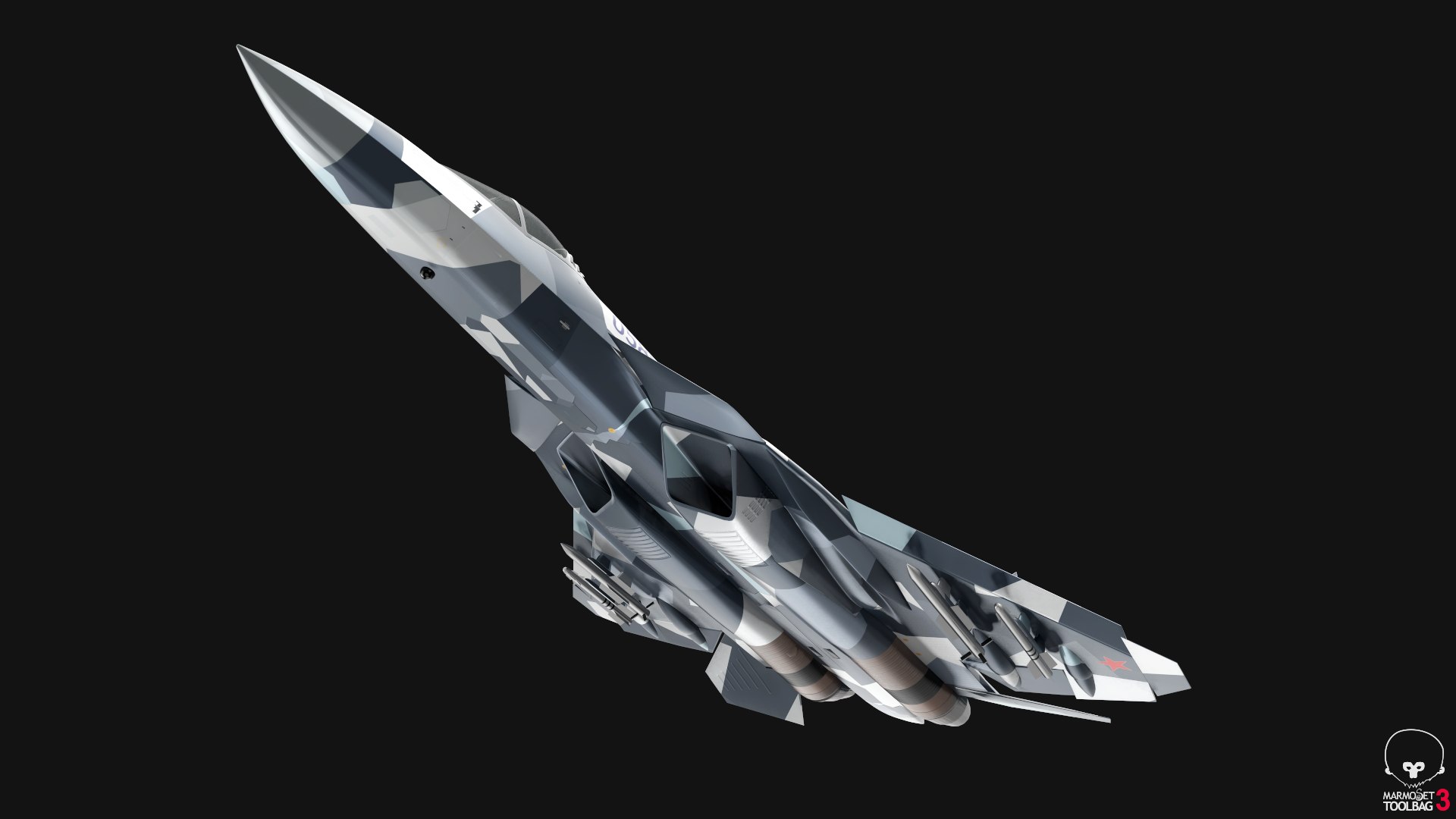 sukhoi t-50 - pbr 3D https://p.turbosquid.com/ts-thumb/vb/Et4cOH/ifY727kN/screenshot007/png/1556696796/1920x1080/fit_q87/b1b6114c421c1ecdd16e7fa3a1ef55fd3dccc9f6/screenshot007.jpg