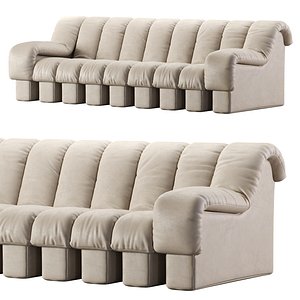 3D Ds-600 Modular Sofa model