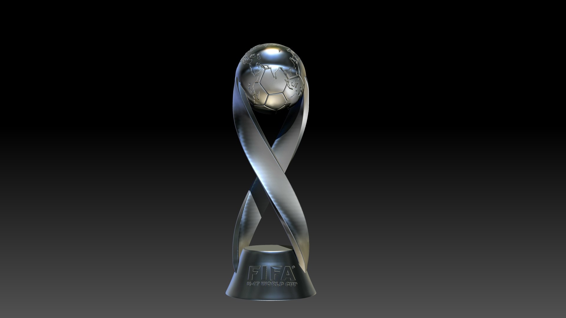 3D WORLD CUP UNDER17 TROPHY model - TurboSquid 2160073