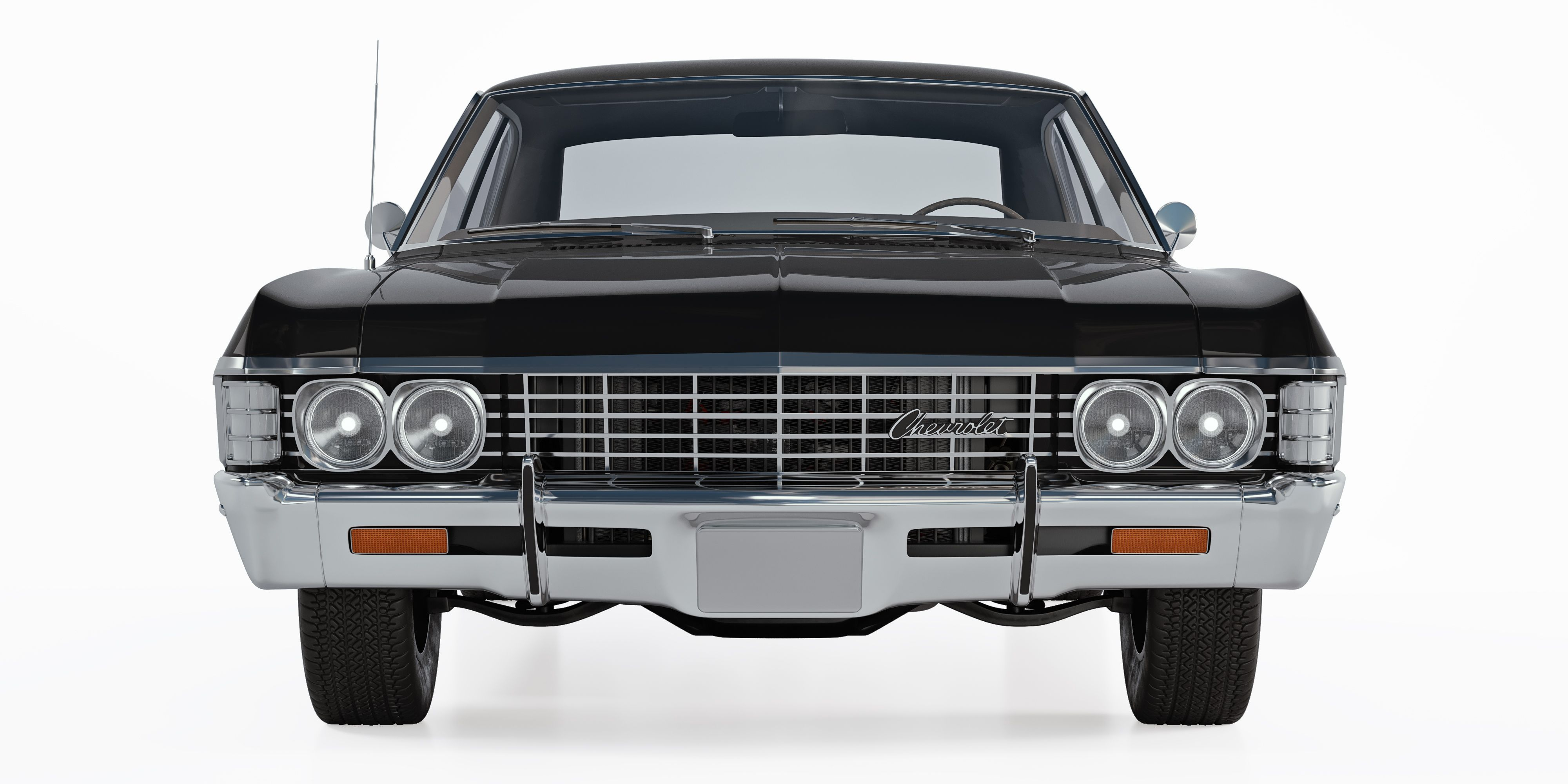 chevrolet impala 19673d模型