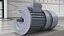 Electric Motor Cutaway Gray