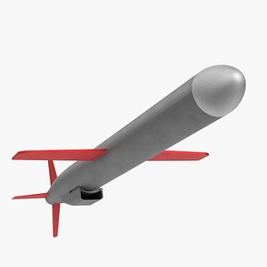 bgm-109 tomahawk cruise missile 3d 3ds