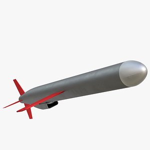 bgm-109 tomahawk cruise missile 3d 3ds