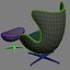 Egg Chair 3dsmax