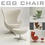 Egg Chair 3dsmax