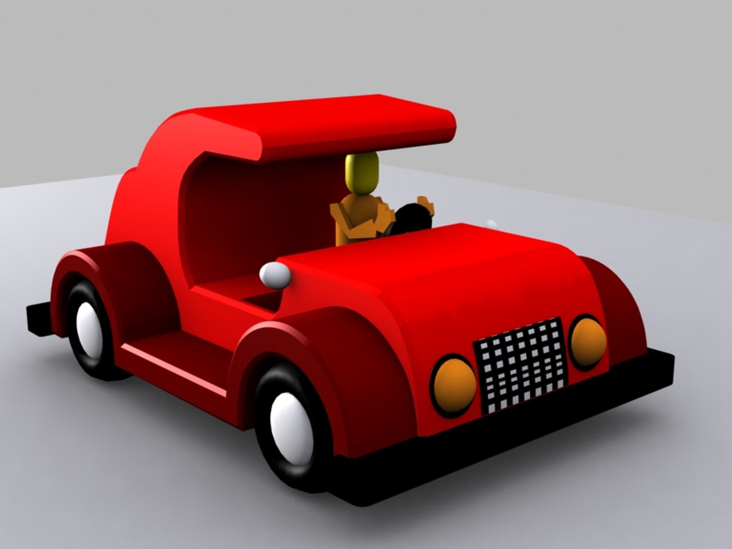 Toy Car 3d Model