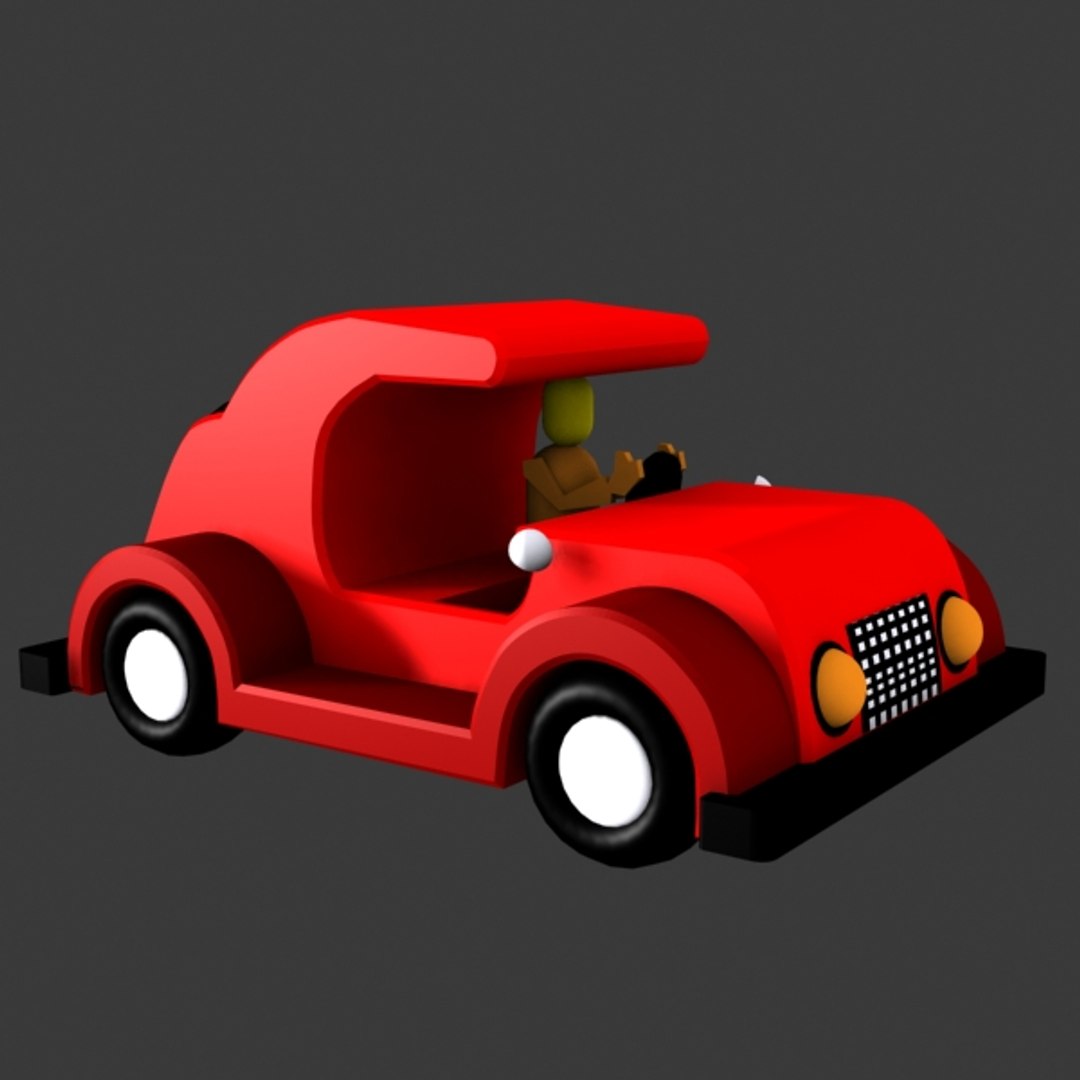 Toy Car 3d Model