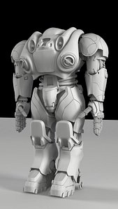 3d robo model