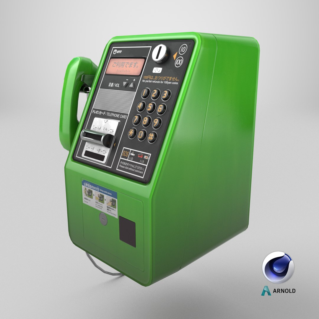 Japanese PayPhone Stylized model https://p.turbosquid.com/ts-thumb/vb/gyNaiV/v7/stemcell_cinema_4d_arnold_render/png/1744651143/1920x1080/fit_q87/23889d7eb6eb4dae5531ee506e231b68572f610a/stemcell_cinema_4d_arnold_render.jpg