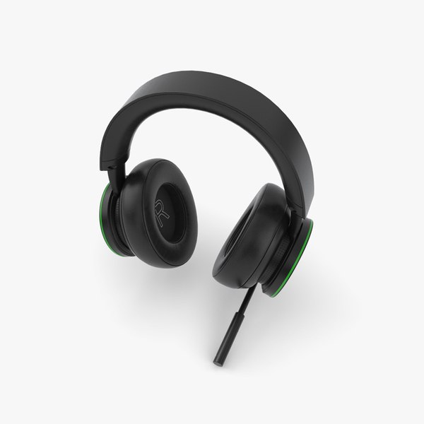 Microsoft Xbox Wireless Headset 3D model TurboSquid 1906914