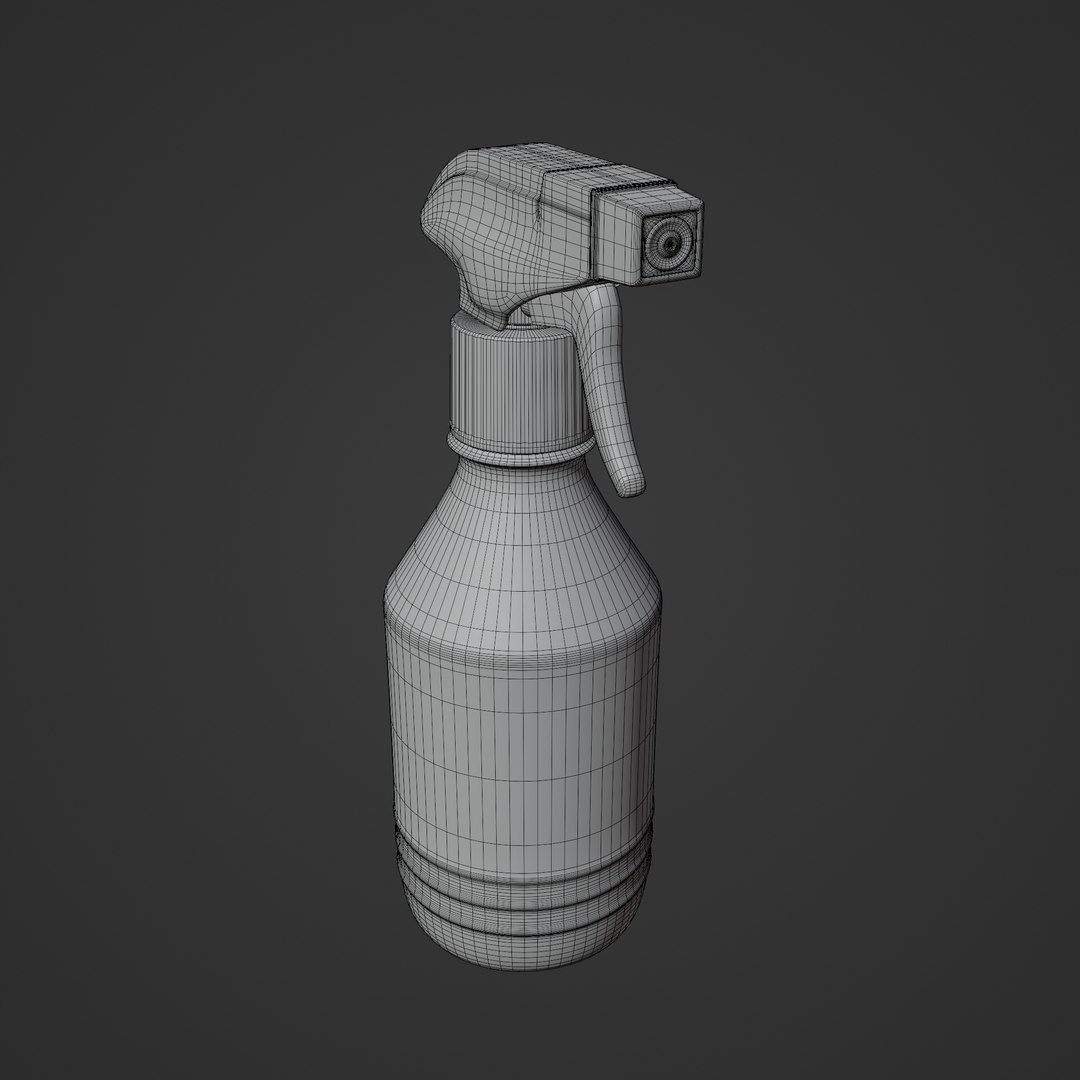 3D Water Sprayer Black Model - TurboSquid 2000808