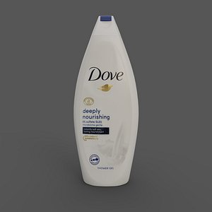 3D shower gel Dove Deeply nourishing 250ml model